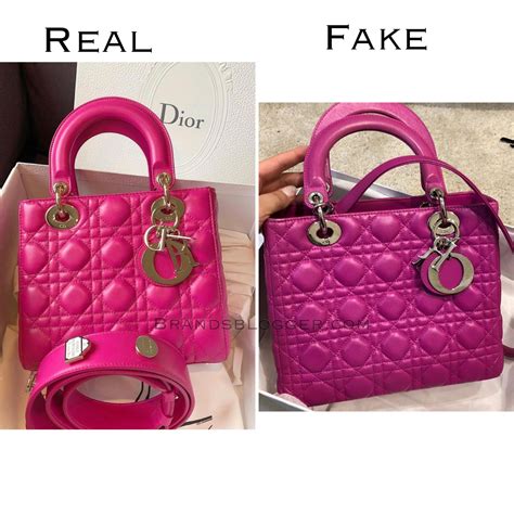 dior bag fake vs real|vintage lady dior bag authentication.